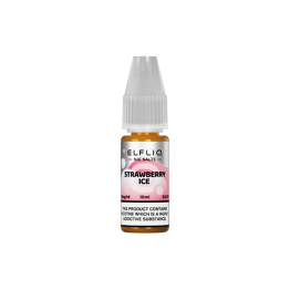 5mg ELFLIQ By Elf Bar 10ml Nic Salt (50VG/50PG) - Flavour: Strawberry Ice