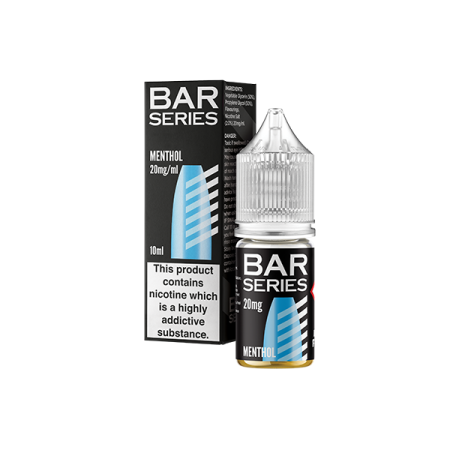 20mg Bar Series 10ml Nic Salts (50VG/50PG) - Flavour: Menthol