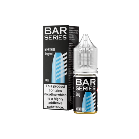 5mg Bar Series Nic Salts 10ml (50VG/50PG) - Flavour: Menthol