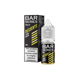 10mg Bar Series Desserts 10ml Nic Salts (50VG/50PG) - Flavour: Lemon Dream