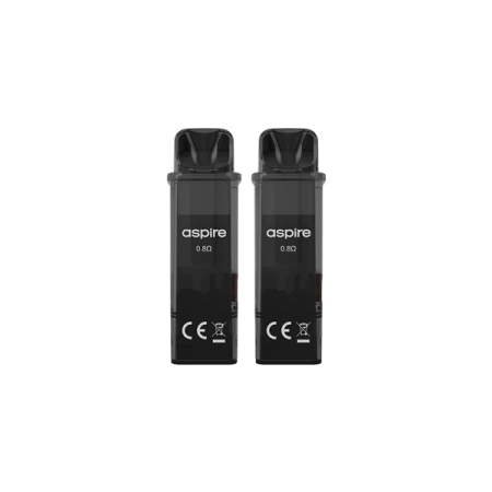 Aspire Gotek X Replacement Pods 2PCS 0.8Ω/0.6Ω Large - Resistance: 0.6 Ohm