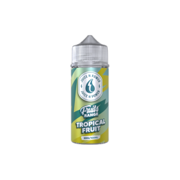 0mg Juice N Power Shortfills 100ml (70VG/30PG) - Flavour: Tropical Fruit