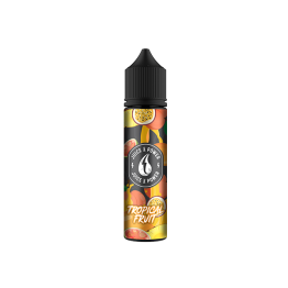 0mg Juice N Power Shortfills 50ml (70VG/30PG) - Flavour: Tropical Fruit