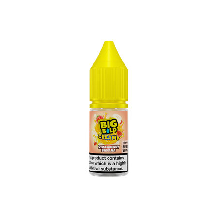 10mg Big Bold Nic Salt 10ml (50VG/50PG) - Flavour: Strawberry Banana