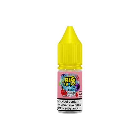 10mg Big Bold Nic Salt 10ml (50VG/50PG) - Flavour: Cherry Blackcurrant Menthol