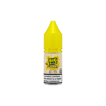 20mg Big Bold Nic Salt 10ml (50VG/50PG) - Flavour: Vanilla Custard