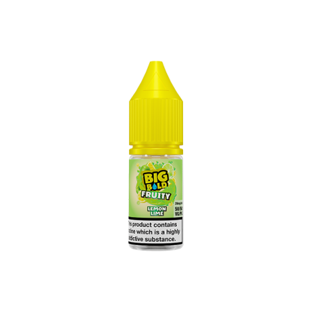 20mg Big Bold Nic Salt 10ml (50VG/50PG) - Flavour: Lemon & Lime