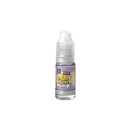 5mg Mr Wicks Nic Salts 10ml (50VG/50PG) - Flavour: Bubblegum