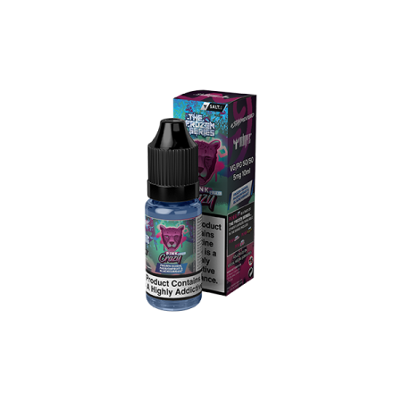 5mg Dr Vapes Pink Frozen 10ml Nic Salt (50VG/50PG) - Flavour: Crazy