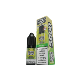 5mg Ultimate 5000 10ml Nic Salt (50VG/50PG) - Flavour: Peach Mango Watermelon