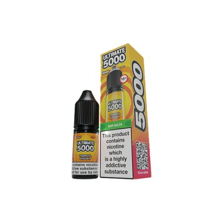 5mg Ultimate 5000 10ml Nic Salt (50VG/50PG) - Flavour: Tropical Crush