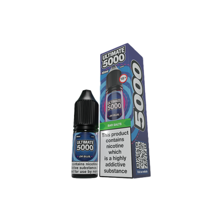 10mg Ultimate 5000 10ml Nic Salt (50VG/50PG) - Flavour: Dr Blue