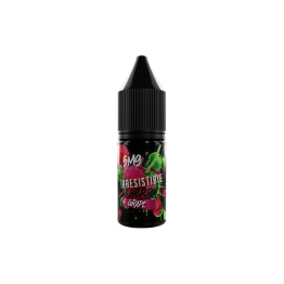 5mg Irresistible 10ml Nic Salt (50VG/50PG) - Flavour: Cherry & Grape