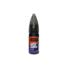 5mg Riot Squad BAR EDTN 10ml Nic Salts (50VG/50PG) - Flavour: Strawberry Peach Razz