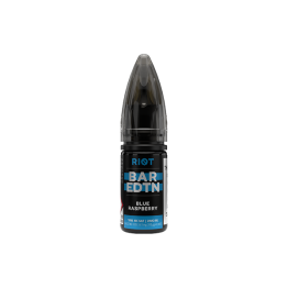 5mg Riot Squad BAR EDTN 10ml Nic Salts (50VG/50PG) - Flavour: Blue Raspberry