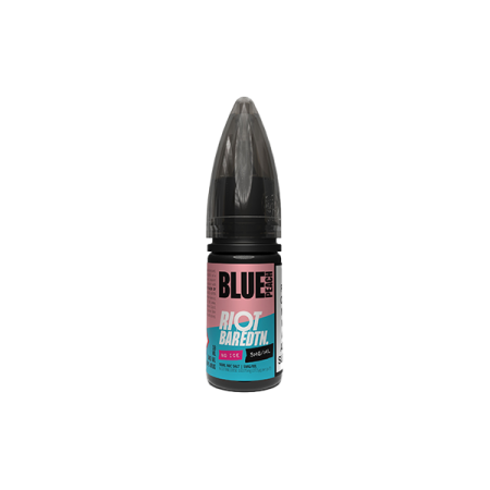 5mg Riot Squad BAR EDTN 10ml Nic Salts (50VG/50PG) - Flavour: Blue Peach