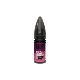 5mg Riot Squad BAR EDTN 10ml Nic Salts (50VG/50PG) - Flavour: Blue Cherry Burst