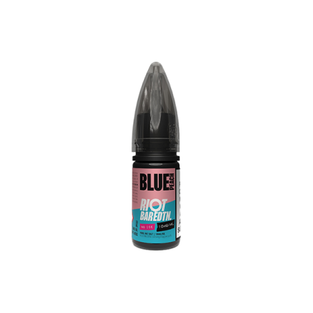 10mg Riot Squad BAR EDTN 10ml Nic Salts (50VG/50PG) - Flavour: Blue Peach