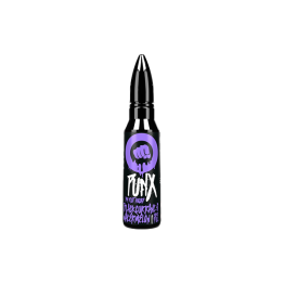 0mg Riot Squad Punx 50ml Shortfill (70VG/30PG) - Flavour: Blackcurrant & Watermelon