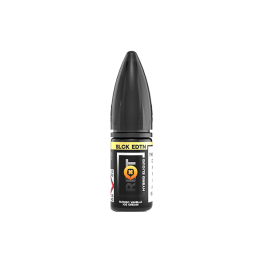 5mg Riot Squad Black Edition V2 Nic Salts 10ml (50VG/50PG) - Flavour: Mango Vanilla Icecream