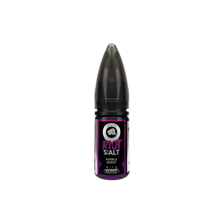 10mg Riot Squad Original Nic Salts 10ml (50VG/50PG) - Flavour: Purple Burst