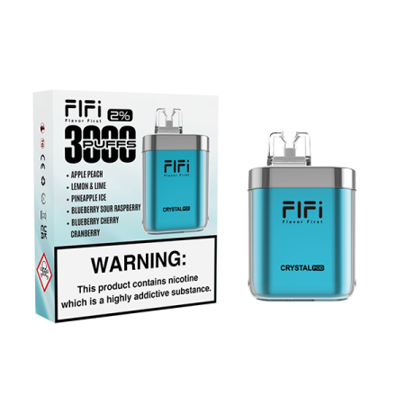 FLFI Crystal 5 in 1 Pod Kit 3000 Puffs - Edition: Blue