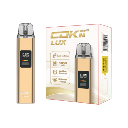 COKII LUX Refillable Pod Kit - Color: Gold