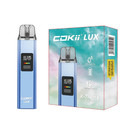 COKII LUX Refillable Pod Kit - Color: Blue