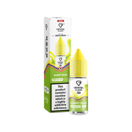 10mg Crystal Clear Nic Salt 10ml (50VG/50PG) - Flavour: Gummy Bear