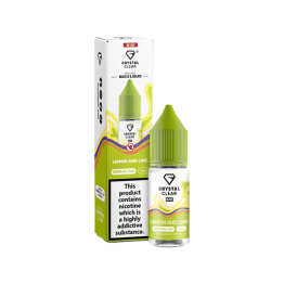 10mg Crystal Clear Nic Salt 10ml (50VG/50PG) - Flavour: Lemon and Lime