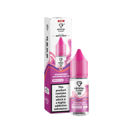 10mg Crystal Clear Nic Salt 10ml (50VG/50PG) - Flavour: Strawberry Watermelon Ice