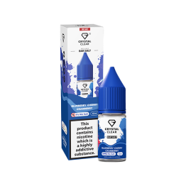 20mg Crystal Clear Nic Salt 10ml (50VG/50PG) - Flavour: Blueberry Cherry Cranberry