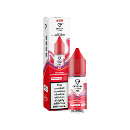 10mg Crystal Clear Nic Salt 10ml (50VG/50PG) - Flavour: Strawberry Watermelon Bubblegum