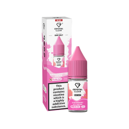 10mg Crystal Clear Nic Salt 10ml (50VG/50PG) - Flavour: Strawberry Ice Cream