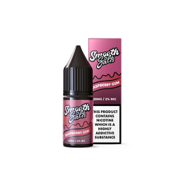 10mg Smooth Salts Nic Salt (50VG/50PG) - Flavour: Raspberry Bubblegum