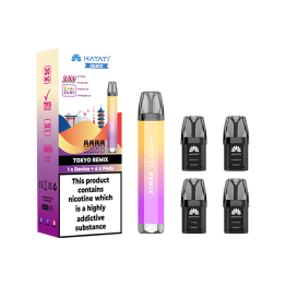 20mg Hayati Remix 4in1 2400 Pod Kit 2400 Puffs - Flavour: Tokyo Remix