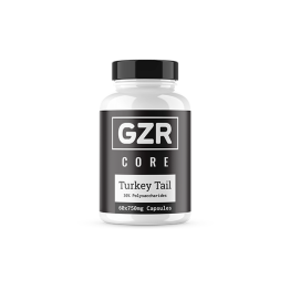 GZR 750mg Turkey Tail Capsules - 60 Capsules