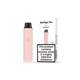 Air Scream Air Pops Pro Lite Vape Device Starter Kit - Color: Rosy Pink