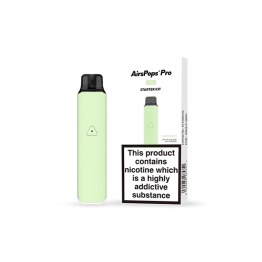 Air Scream Air Pops Pro Lite Vape Device Starter Kit - Color: Mint Green