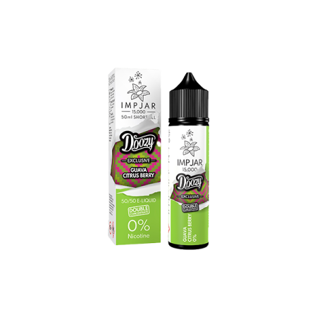 0mg Imp Jar x Doozy 50ml Shortfill (50VG/50PG) - Flavour: Guava Citrus Berry