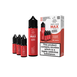 Imp Jar Max 60ml Longfill Includes 3x 20mg Nic Salts - Flavour: Strawberry Raspberry & Cherry Ice