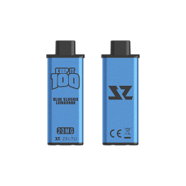 20mg Zeltu X3 Pod 2ml - Flavour: Keep It 100 - Blue Slushie Lemonade