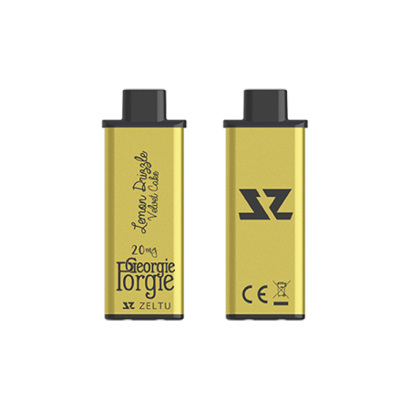 20mg Zeltu X3 Pod 2ml - Flavour: Georgie Porgie - Lemon Drizzle Velvet Cake