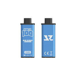 10mg Zeltu X3 Pod 2ml - Flavour: Keep It 100 - Blue Slushie Lemonade