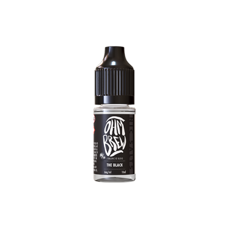 3mg Ohm Brew Balanced Blend 10ml Nic Salts (50VG/50PG) - Flavour: The Black