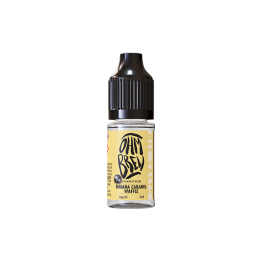 3mg Ohm Brew Balanced Blend 10ml Nic Salts (50VG/50PG) - Flavour: Banana Caramel Waffle