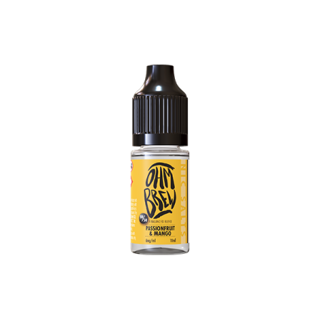 3mg Ohm Brew Balanced Blend 10ml Nic Salts (50VG/50PG) - Flavour: Passionfruit & Mango