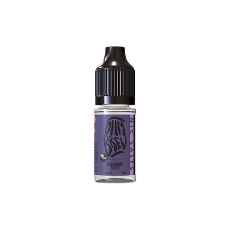 6mg Ohm Brew Balanced Blend 10ml Nic Salts (50VG/50PG) - Flavour: Blueberry Blitz