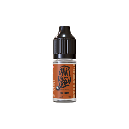 6mg Ohm Brew Balanced Blend 10ml Nic Salts (50VG/50PG) - Flavour: The Cuban