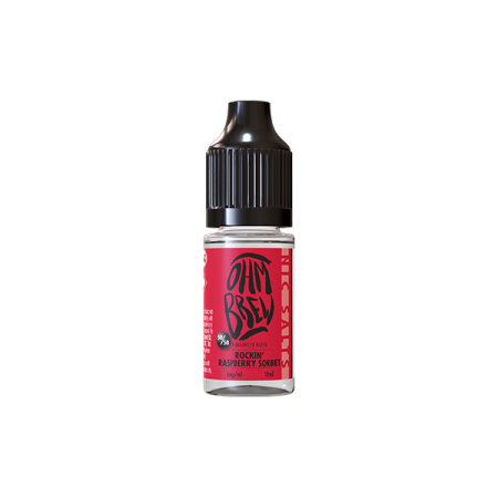 6mg Ohm Brew Balanced Blend 10ml Nic Salts (50VG/50PG) - Flavour: Rockin Raspberry Sorbet